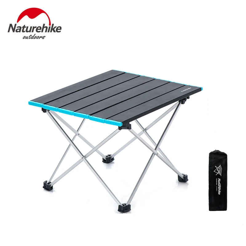 Naturehike Camping Table Ultralight Portable Folding Table Outdoor Picnic Foldable Table Hiking Garden Fishing Small Desk Table