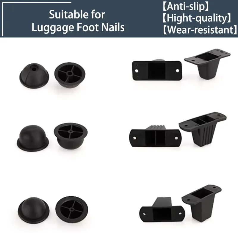 

Suitable for Luggage Foot Nails Suitcase Accessories Foot Studs for Trolley Cases Spare Parts Repair Plastic Durable