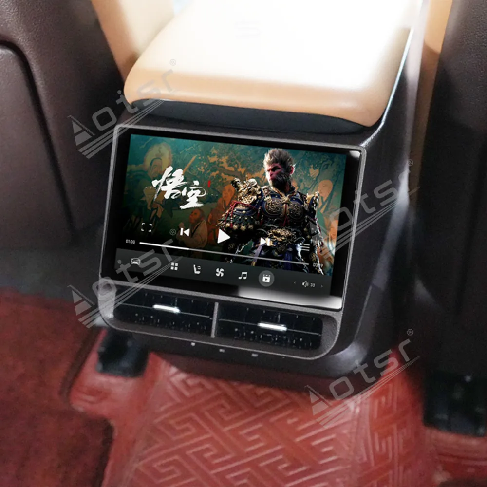 For Lexus ES 2018~2023 Rear Seat Entertainment Screen Android Screen Wireless Carplay Refit Original Rear Multimedia Head Unit