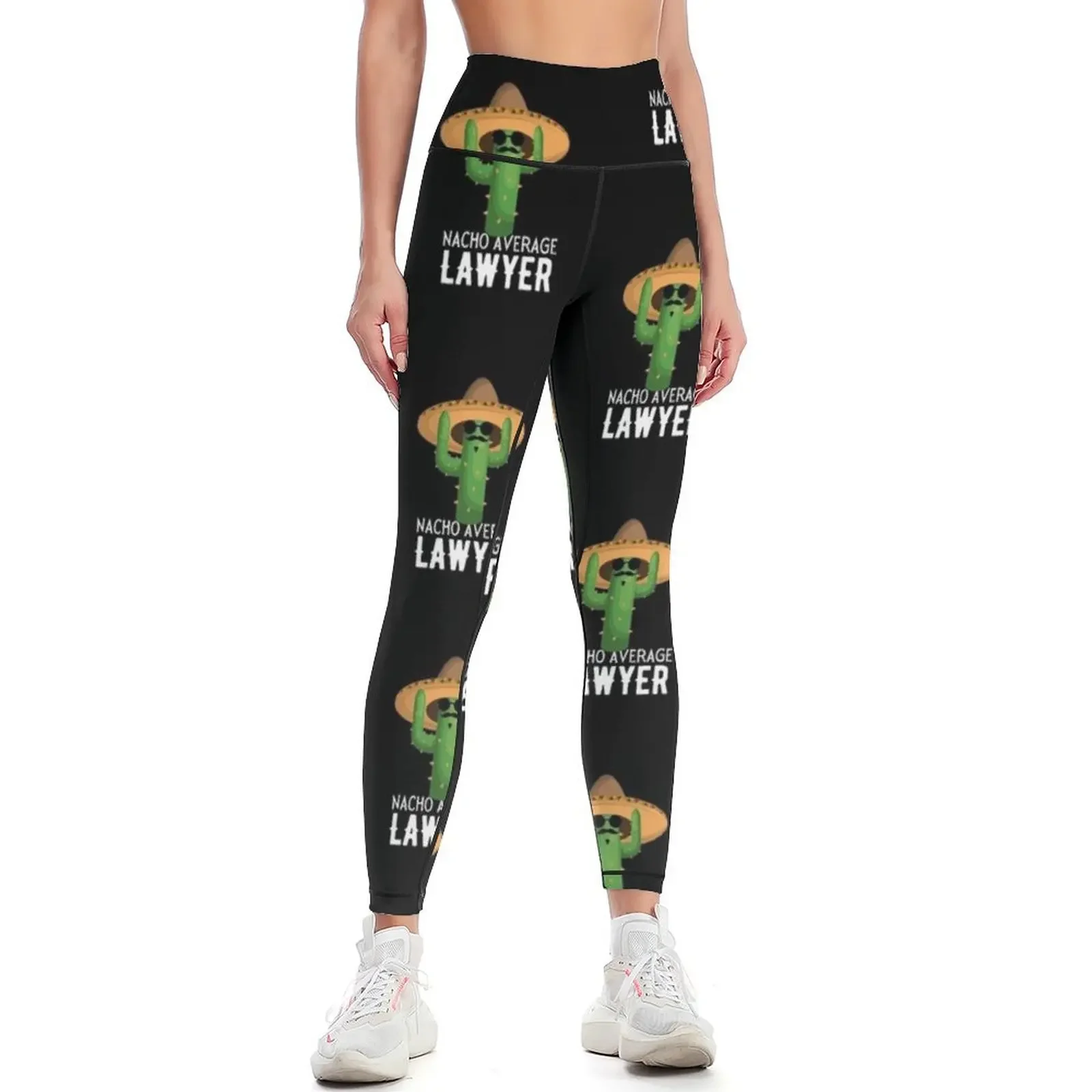 Nacho Average Lawyer Humor Idée cadeau pour avocats Leggings de sport pour femmes Legging de sport pour femmes