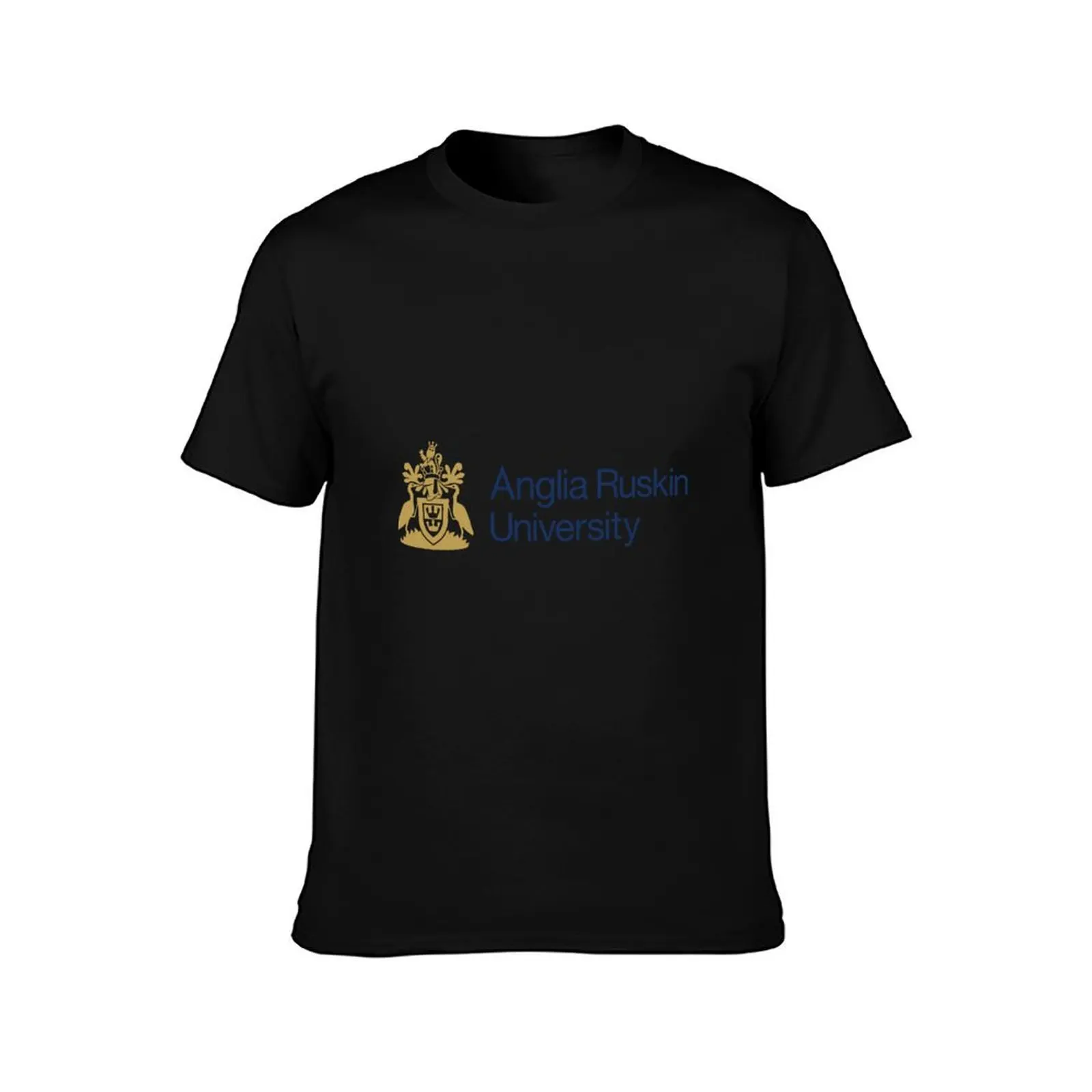 Anglia Ruskin University Logo T-Shirt Abstract Pattern Print Top T-Shirt