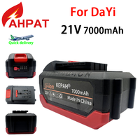 For Dayi 21V 3.0/6.0/9.0Ah Lithium-ion Rechargeable Power tool Battery Suitable for Cordless Electric wrench, drill, saw etc