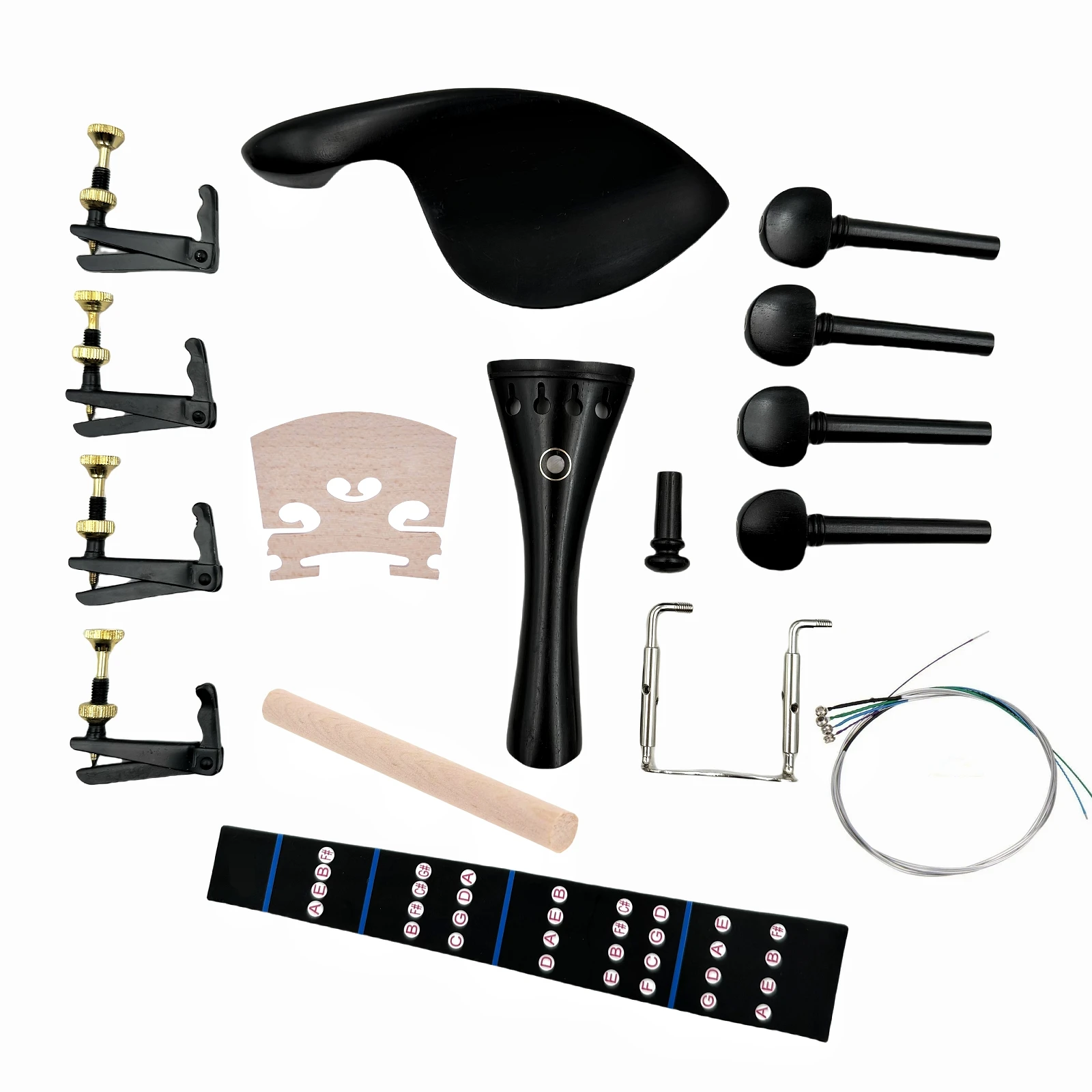 Ebony Nice Violin T…