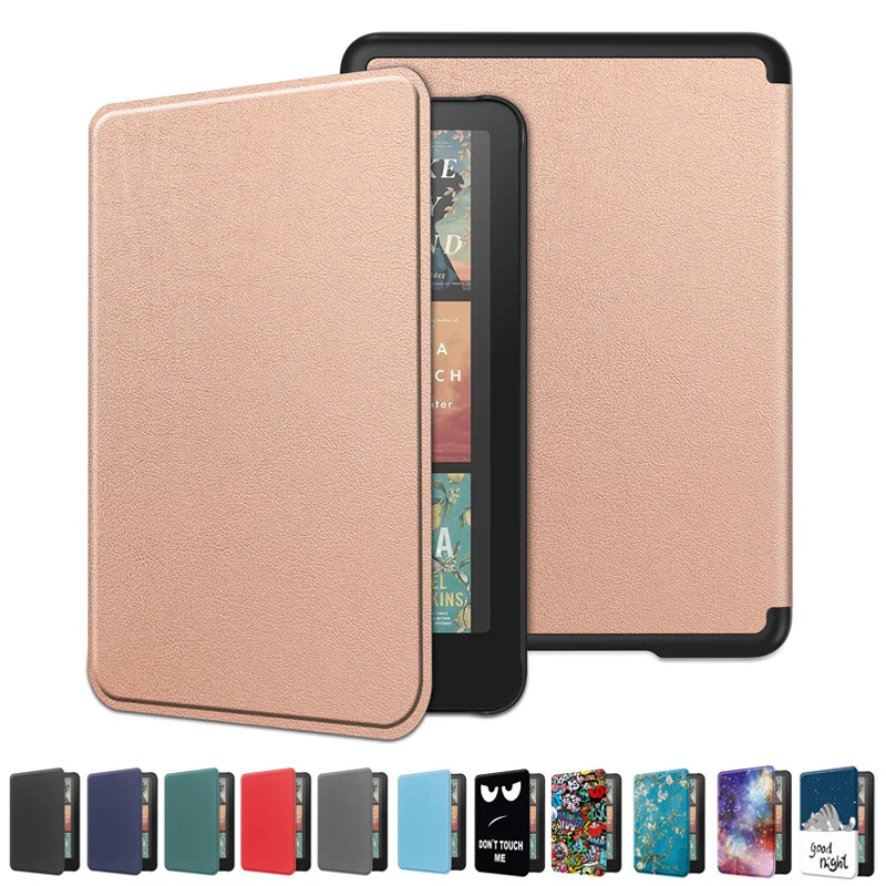 Funda For Kindle Paperwhite 2024 Case 7 inch PU Leather Flip Smart Cover For Coque Kindle Paperwhite 2024 12th Generation Case