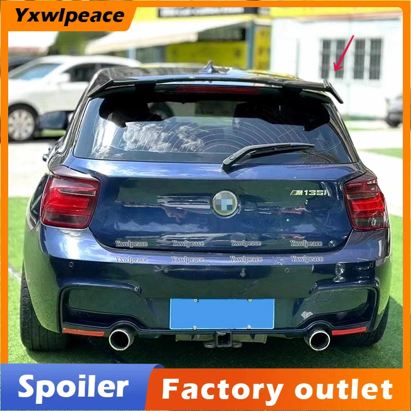 

Roof Spoiler For BMW 1 Series F20 F21 116i 120i 118i M135i Hatchback 2011-2018 High Quality ABS Glossy Black Rear Trunk Wing