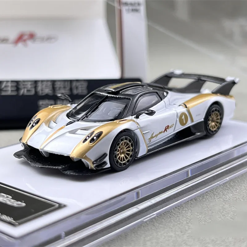 Top 1/64 Pagani Huayra R Evo, vehículo de juguete de aleación, modelo de Metal fundido a presión, regalos