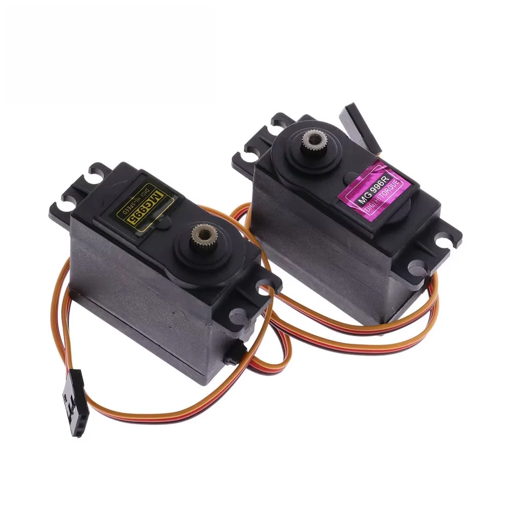 MG996r Digital Servo 4.8-6.0v High Torque With Metal Gear For Futaba Jr 1/8 1/10 Rc Car Helicopter Robot Boat Play Toys Diy