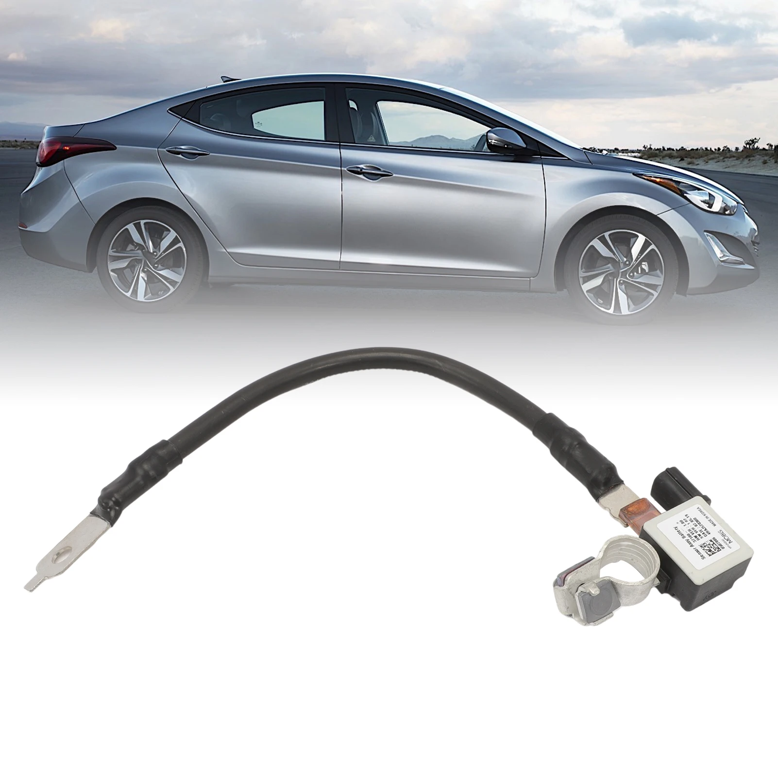 

Battery Negative Sensor Cable Compatible with Hyundai Elantra 2014-2016 Replaces 37180-3X300