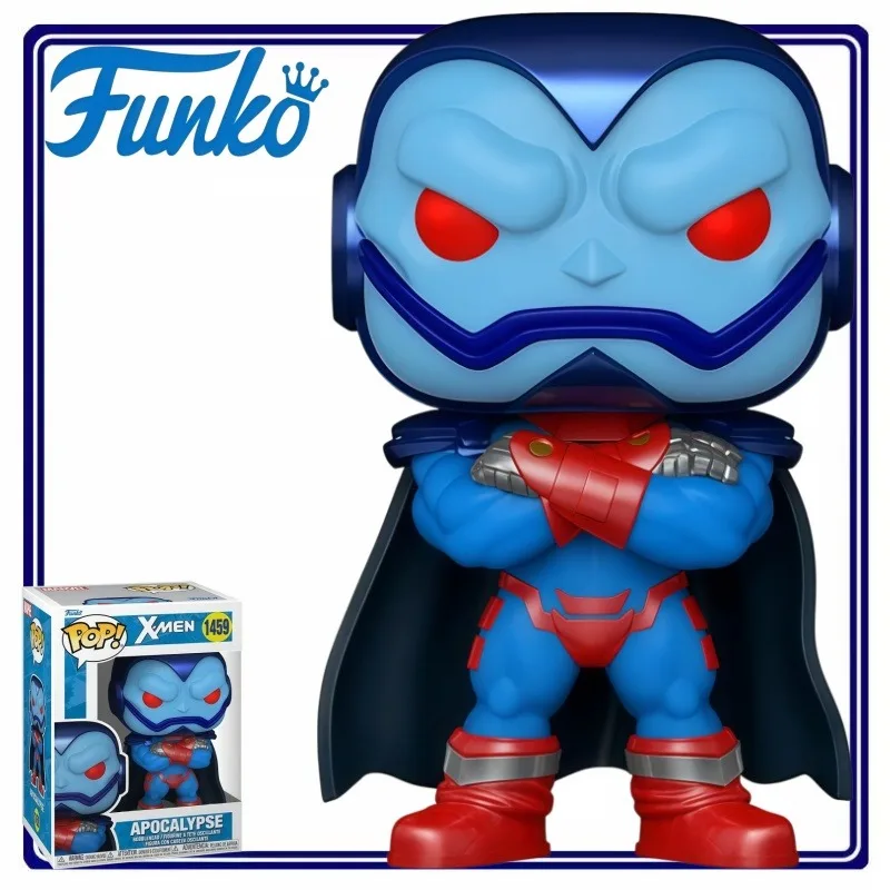 Figura Coleccionable de Vinilo Funko Pop Marvel X-Men Apocalypse Villain, Juguete Periférico de Película de Superhéroes, Regalo para Fans, Decoración de Escritorio