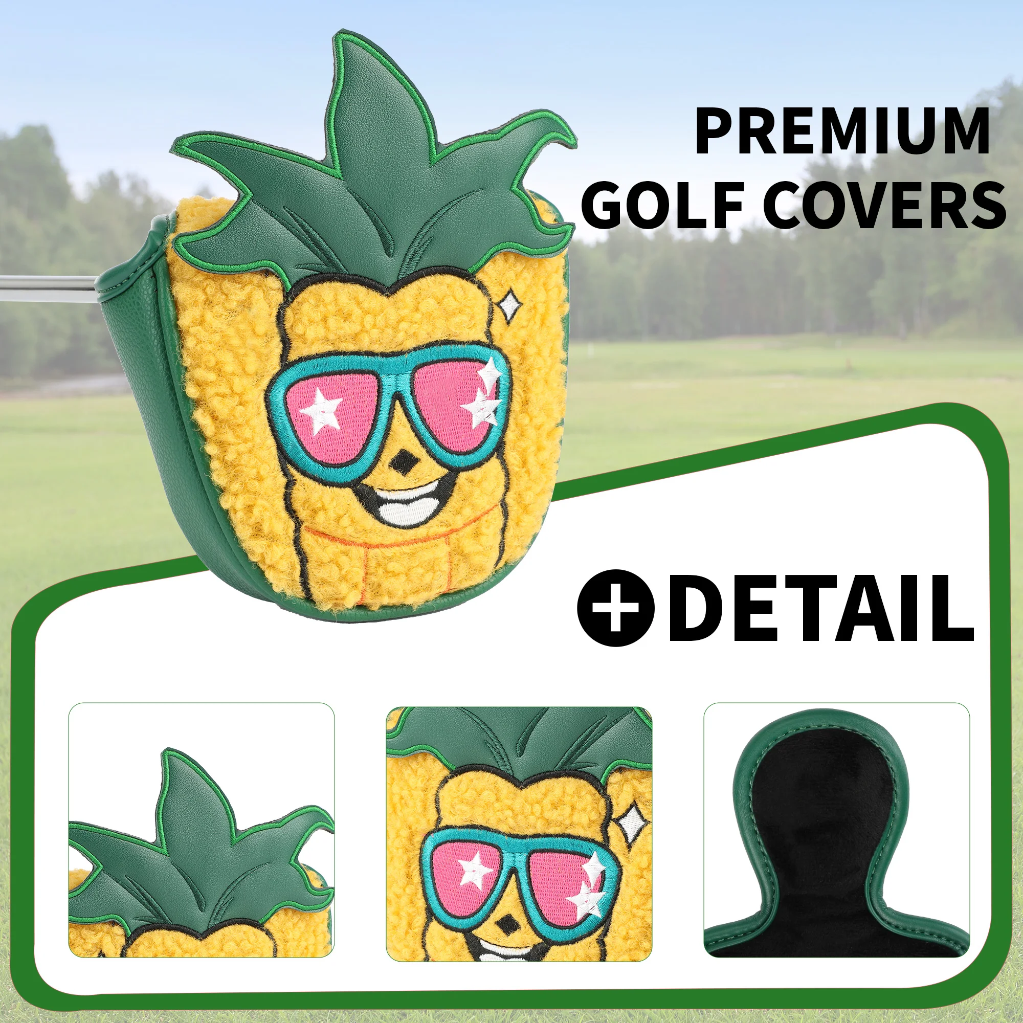 1 Buah Penutup Kepala Putter G - Putter Mallet Blade ulasan dan harga