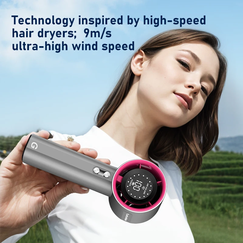 Mini Fan Small 4000 mAh Powerful Portable Fan