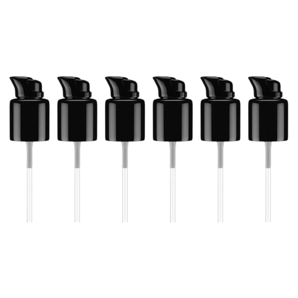 6 Pcs Lotion Pump Soap Dispenser Replacement Bottle Pumps Hand Make up Plastic Head