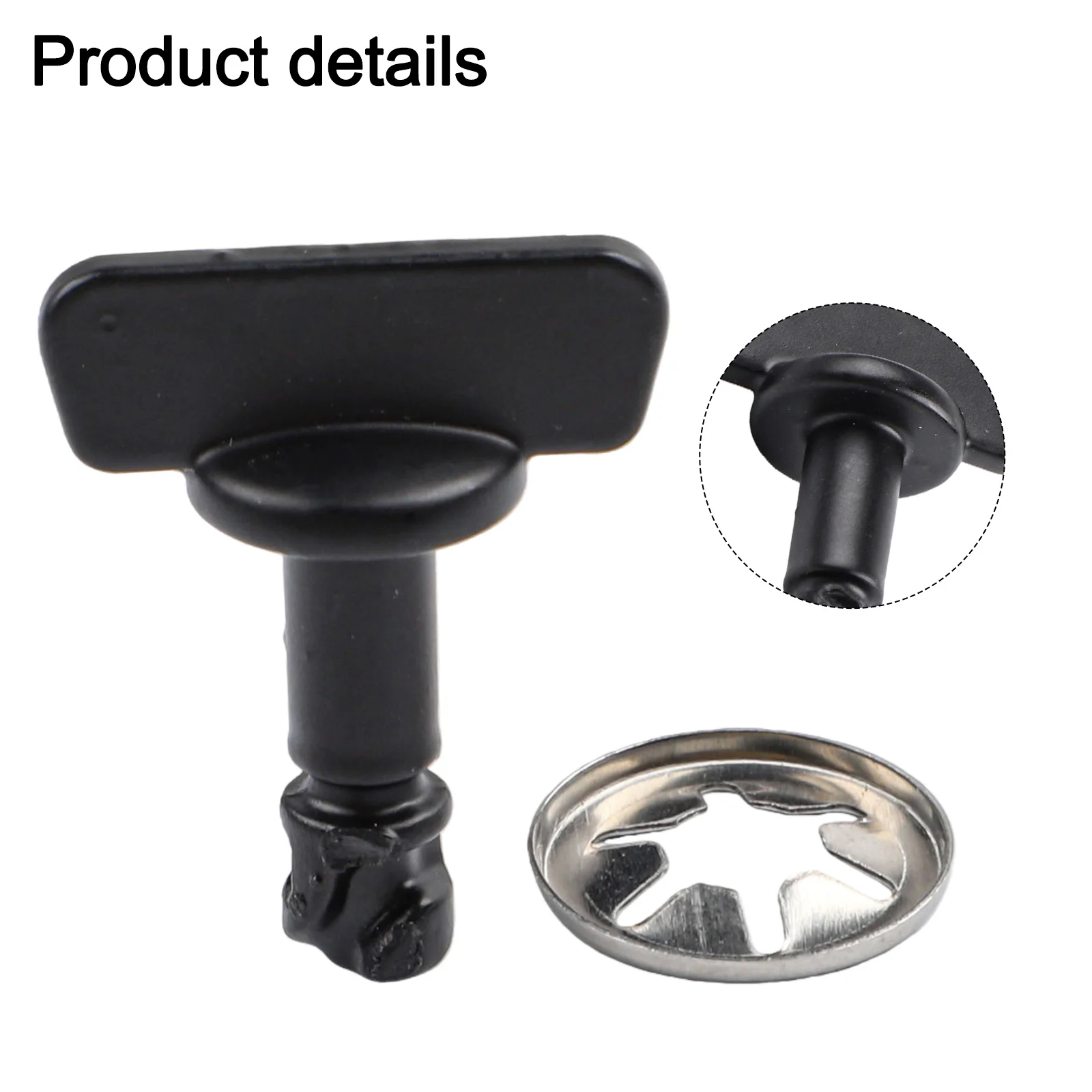 Trailer Hitch Cover Hitch Cover Bolt For Trailer Hitch Repair Hitch Cover Bolt W Retainer 2 Pieces Plastic Construction