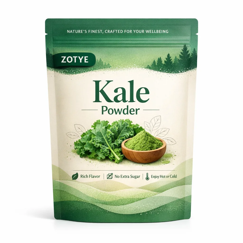 Polvo de Kale 6.35oz para Smoothies Verdes y Repostería, Ingrediente Vegetal Fino para Jugos