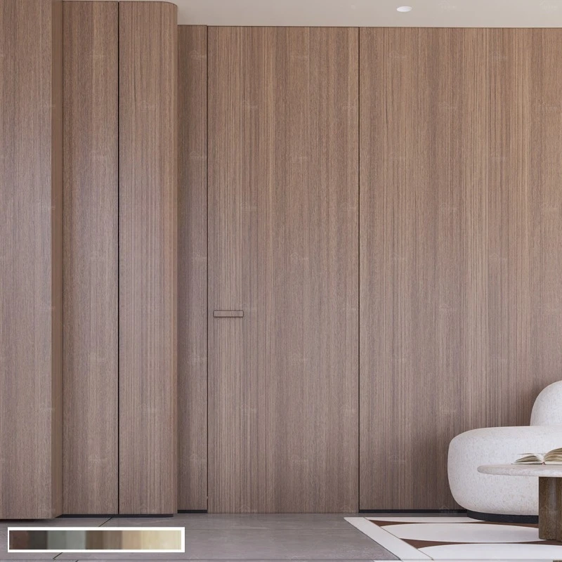 Extremely Narrow Invisible Doors, Indoor Swing Doors, Soundproof Rooms, Paint-free, Paint-free Aluminum And Wooden Doors