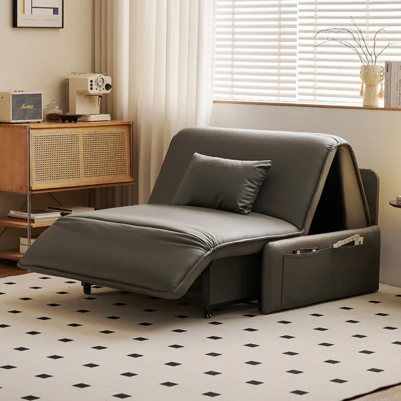 2026Modern Luxury Living Room Furniture Sofa Bed Metal Frame Foldable Sofa Cum Bed  Folding Electric Sofa Bed