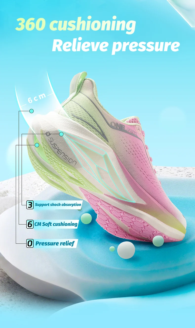 ONEMIX 2026 Herren-Laufschuhe Superleichte Outdoor-Trainingsschuhe Jogging-Sneaker Rutschfest Verschleißfest Walkingschuhe – Detail 2