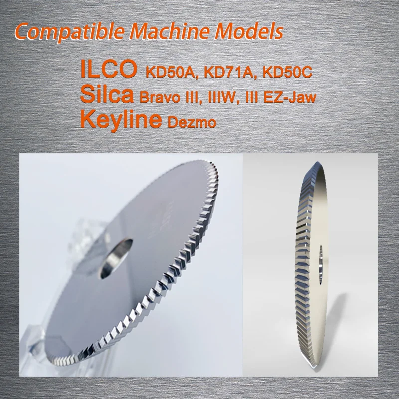 Locksmith Tool Carbide WP032 D717898ZB CU50A F01 Comaptible with ILCO KD50A KD71A KD50C Silca Bravo EZ-Jaw Keyline Dezmo