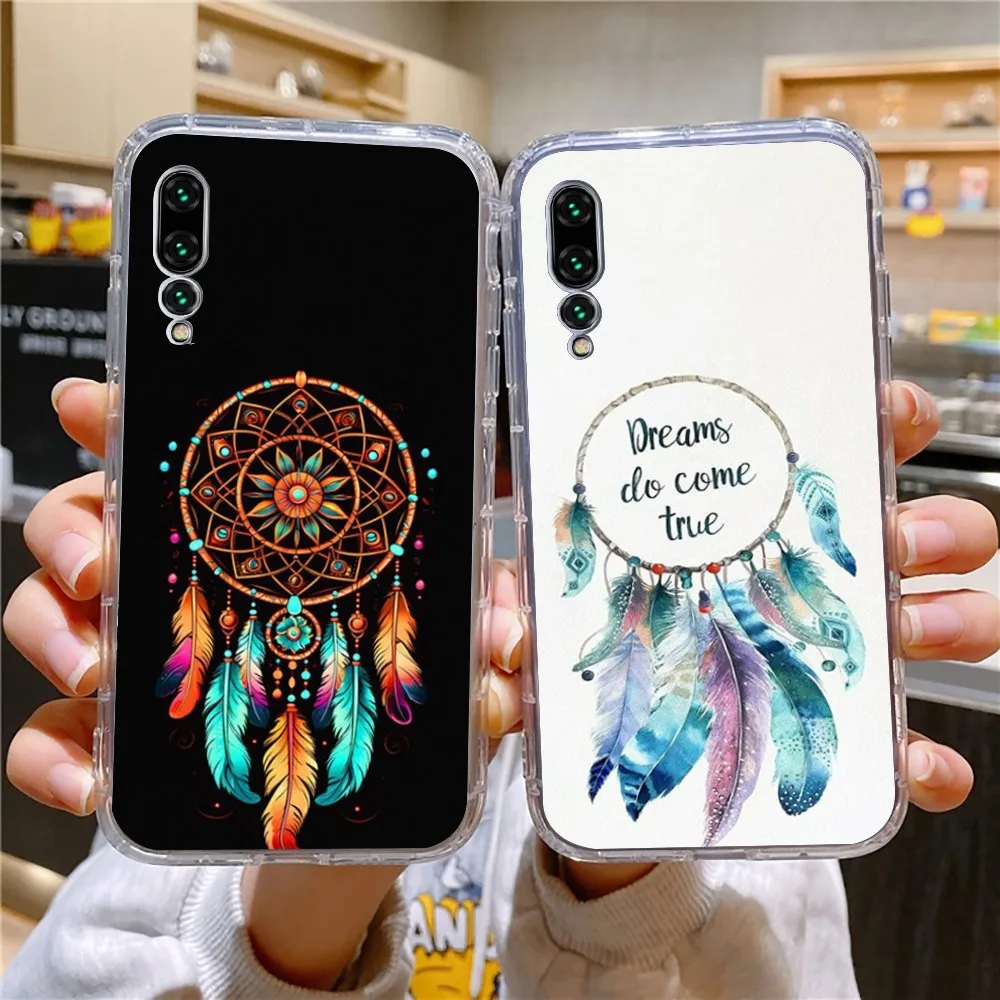 Dreamcatcher Art Phone Case For Xiaomi 11 Redmi Note 11 5G 8T 9A 9 10T Note8Pro Note9 12SUltra Transparent Case