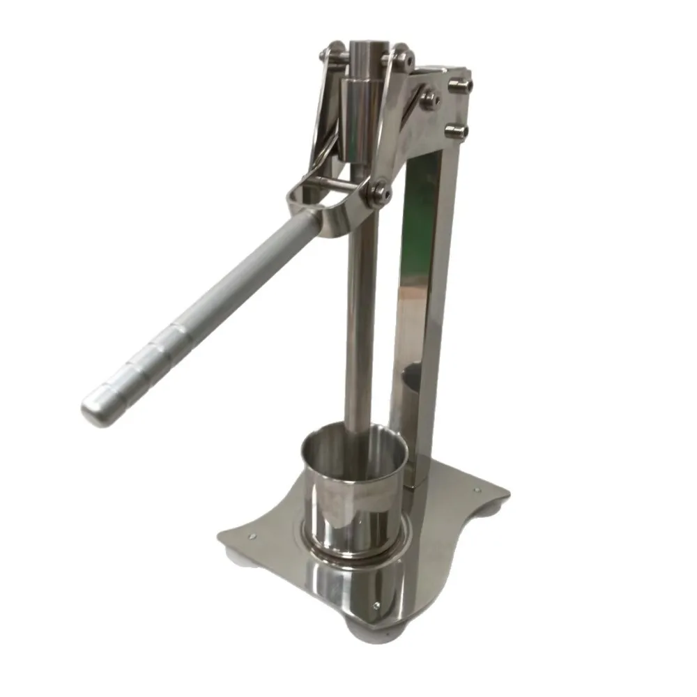 Portable 304 Stainless Steel Manual Citrus Juicer Hand Fruit Press For Household Outdoor Stall