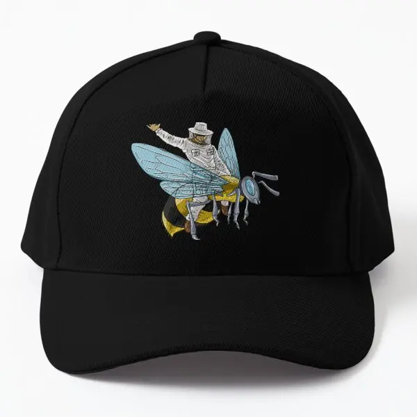 Beekeeper On Honeybee Bee Keeper Funny  Baseball Cap Hat Black Czapka Summer Bonnet  Solid Color Snapback Mens Hip Hop Women