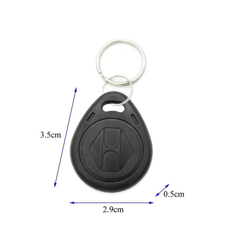 100pcs RFID EM Card Key Fob Re-Writable 125Khz EM4305 Rfid Copy Card Shape Card Keyfob Tags
