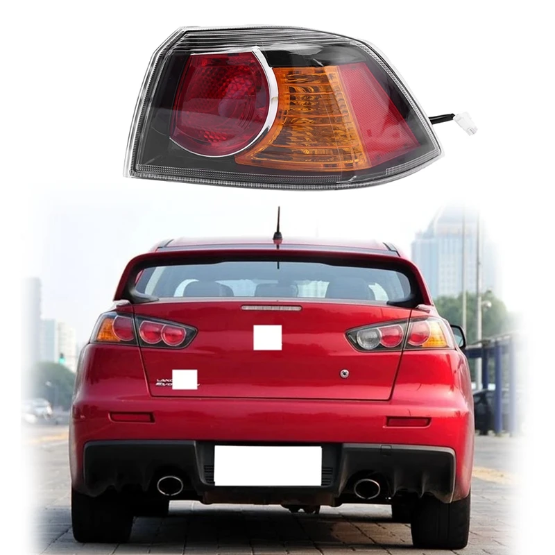 Car Outer Side Tail Light Rear Brake Light Turn Signal Lamp For Mitsubishi Lancer-EX EVO 10 07-14