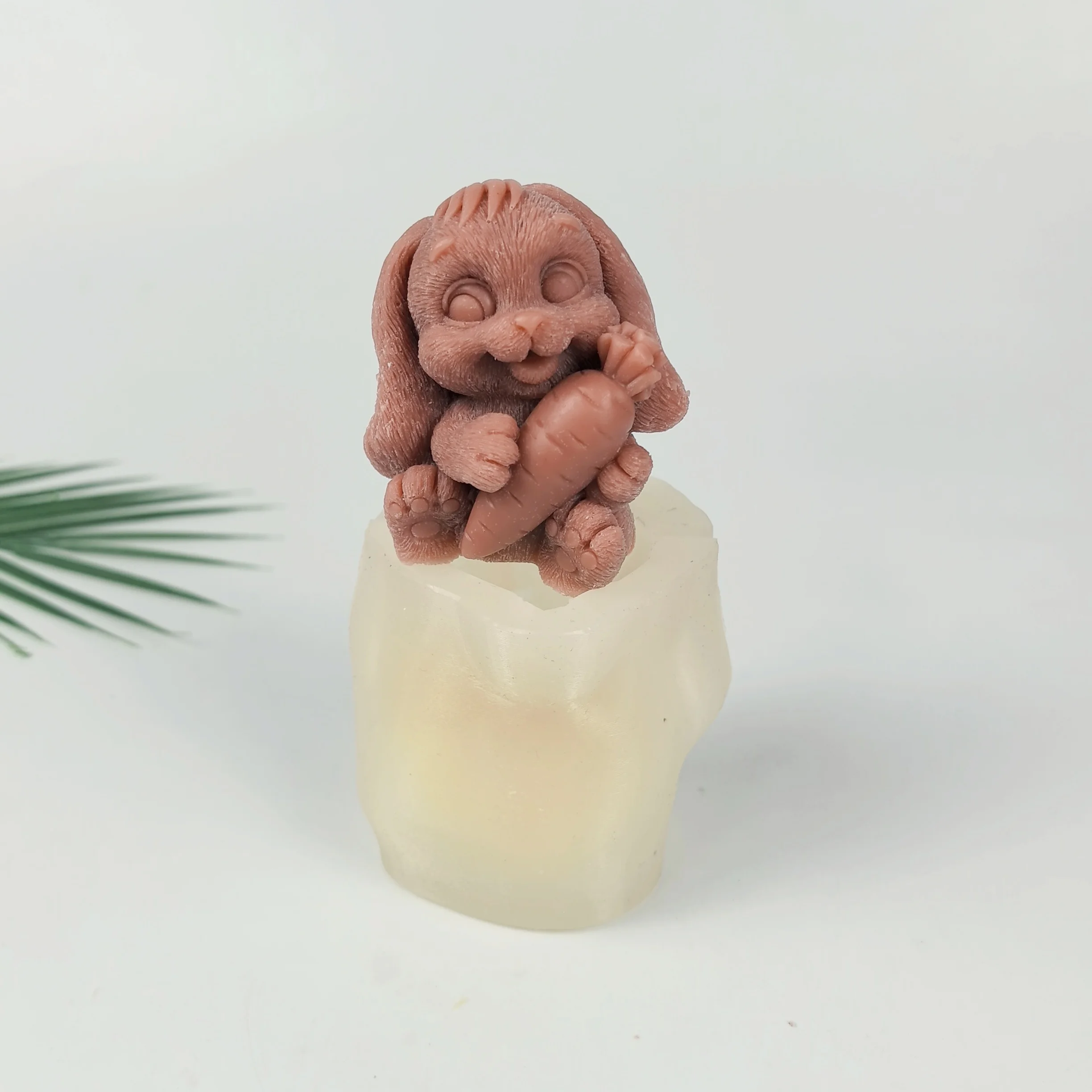 

3D Animals Mold Rabbit Carrot Moulds Silicone Candle Soap Bunny Molds Resin Cake Decor Wedding Birthday Candles Handmade DW0903