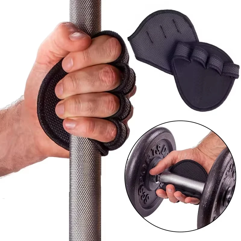 1 Paar Gewichtheber-Trainingshandschuhe für Männer und Frauen, Fitness, Sport, Bodybuilding, Gymnastik, Handgelenk- und Handflächenschutz