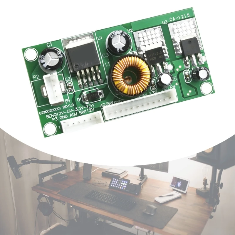 Circuito stampato a tensioni multiple per conversione della potenza nei dispositivi elettronici