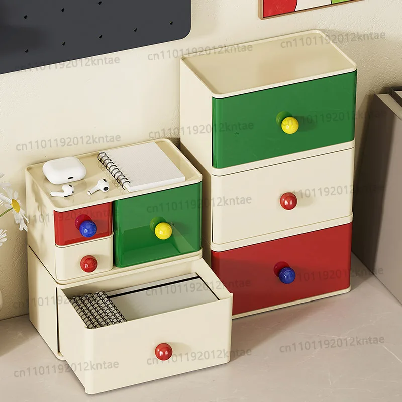 Desktop storage box - the ultimate organizer for entryways, desks, and stationery - drawer-style storage container