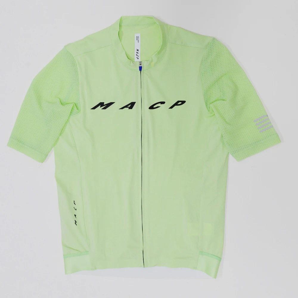 Herren-Radtrikot mit kurzen Ärmeln, MTB-Rennradtrikot, hochwertige, atmungsaktive Fahrradbekleidung für Profiteams, Maillot Ciclismo Hombre – Detail 4