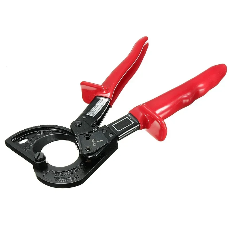 HS-325A Ratcheting Cable Cutter Insulated Wire Cutting Pliers Professional Ratcheting Crimper Terminal Crimper Tool