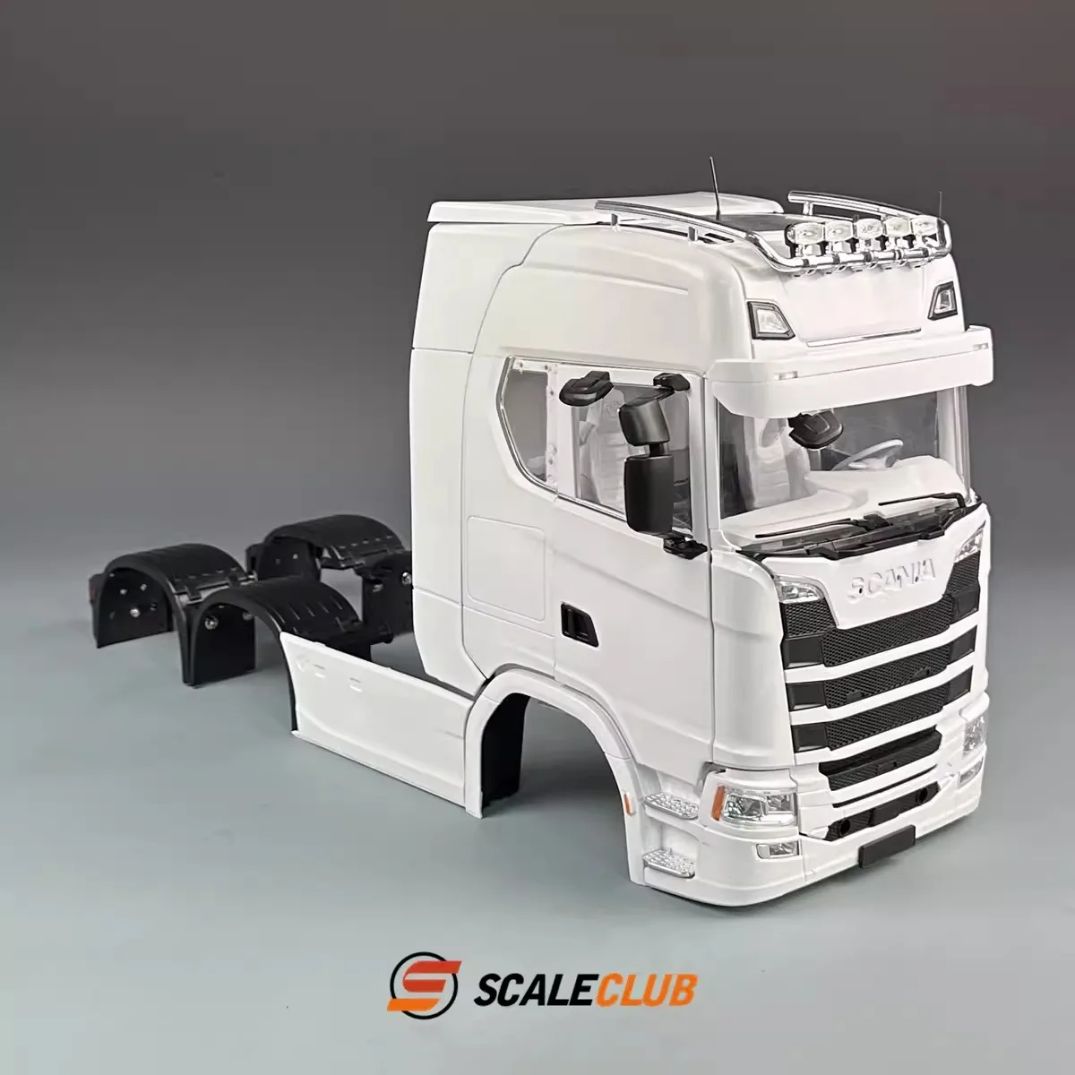 Scaleclub Model 1/14 For Scania 770S open shell driver\'s front cabin for 1/14 Tamiya RC Dump Truck Tipper Trailer SCANIA  Part