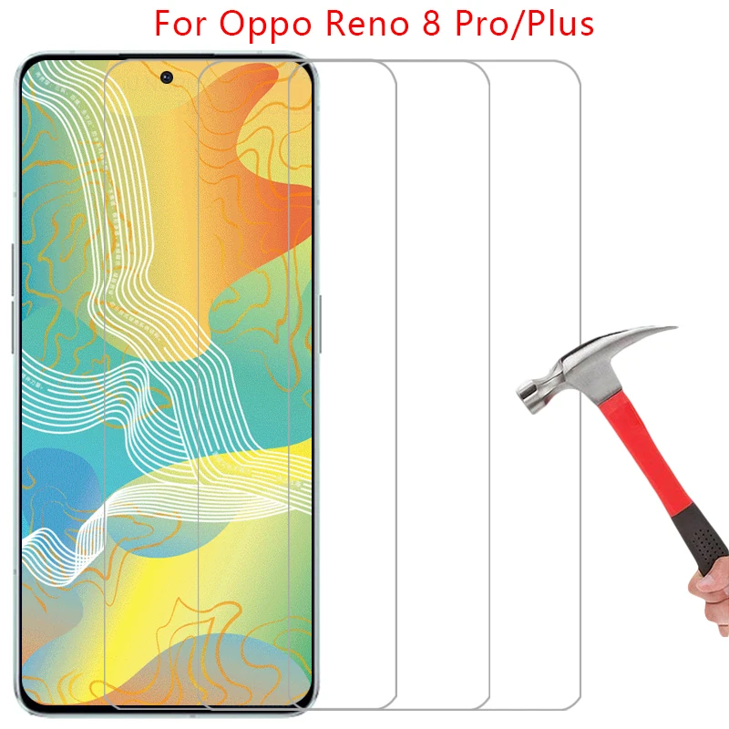 protective tempered glass for oppo reno 8 pro plus 5g screen protector on reno8 8pro reno8pro film opp opo oppa appo opporeno8