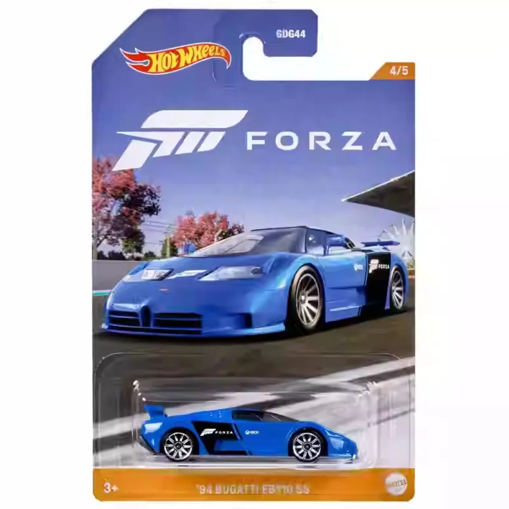 Hot Wheels Cars GDG44-9C7D Bugatti Alfa Romeo Competition BMW Juguetes Diecast Vehicle Toys Boys Collection Gift