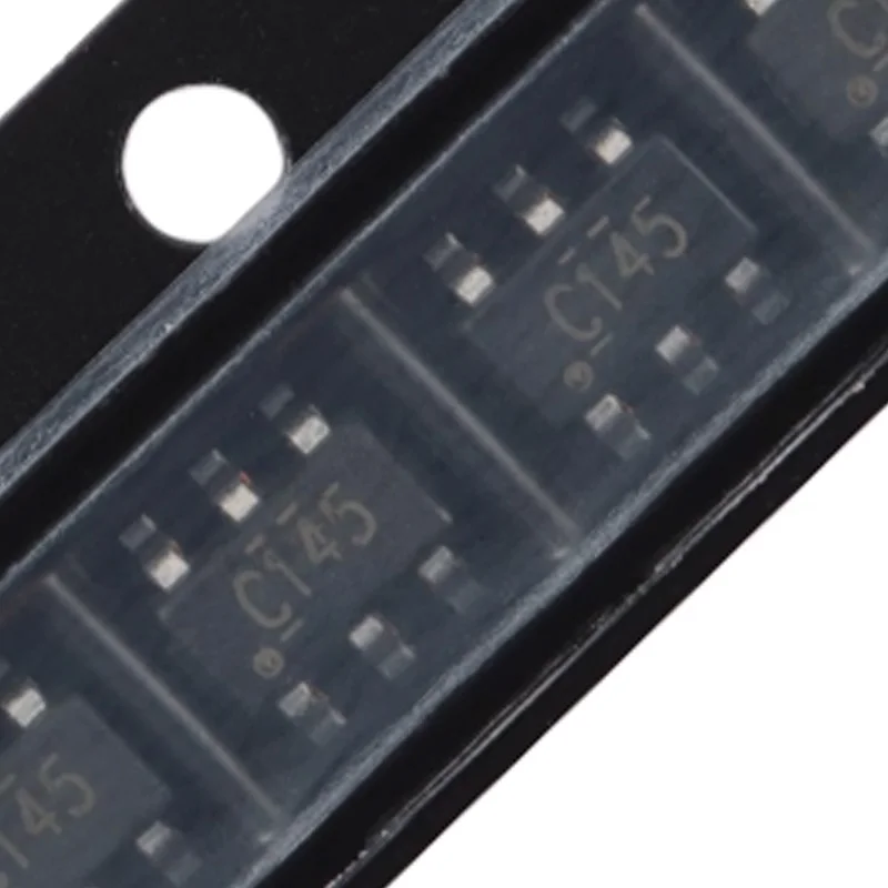 10Pcs New Original Sn74Lvc2G14Dbvr Silk Screen C145 Sot-23-6 High-Performance Dual-Way Inverter Chip