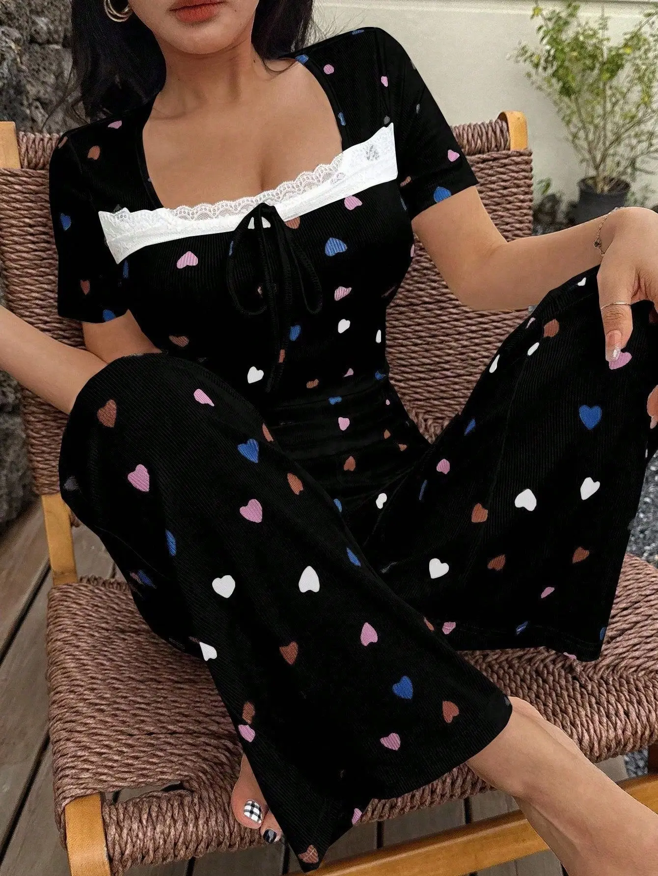 Women's Pajamas Set Pajama Sets Women's Home Suit Sexy Shopping Pjs Woman Set Sleepwear for Sleeping Pants Clothes Nightwear