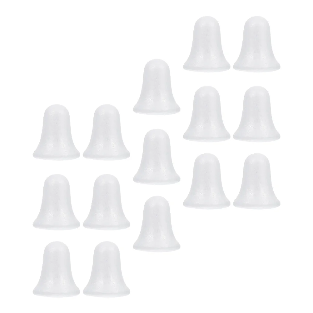 

15Pcs Christmas Tree Hanging Ornaments Bell Shape Solid Pendants DIY Xmas Decor Creative Xmas Tree Hanging Decoration