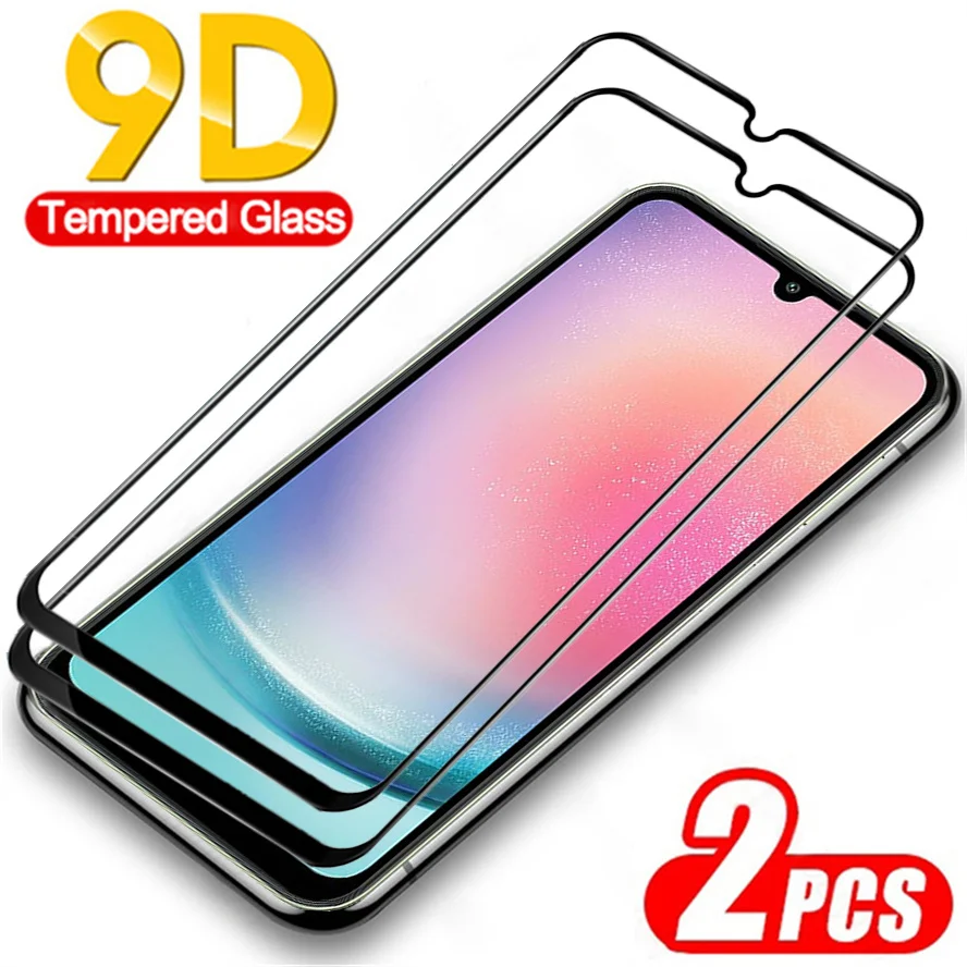 

2 Pcs, Protective Glass for Samsung A24 A34 A54 Glass A34 5G Screen Protector A24 4G Samsung Galaxy A34 5G Protective Film Samsung A54 5G Tempered Glass Film Samsung Galaxy A24 Glass