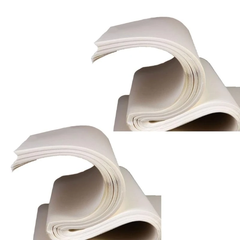 100 ورقة ورقة شوان صينية مجموعة 35x34cm ورقة الورق ورقة الحبر الصينية