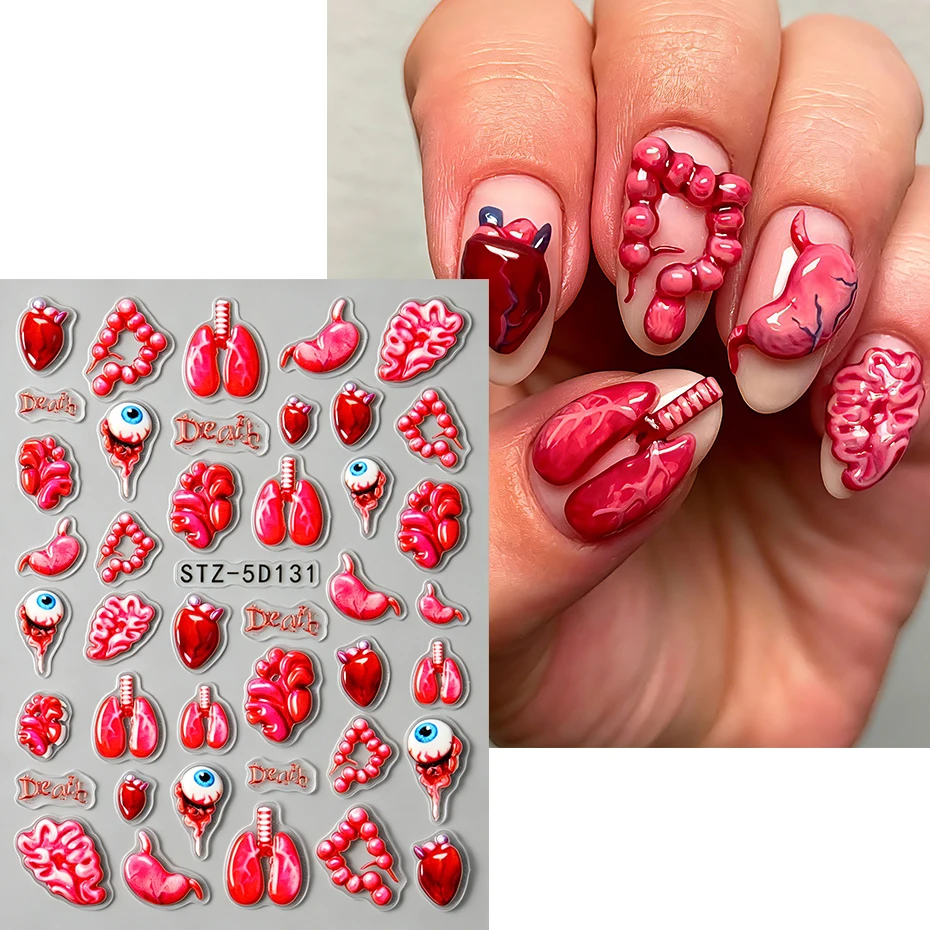 2 Piezas de Adhesivos 3D para - Nail Art Full Design reseña y precio