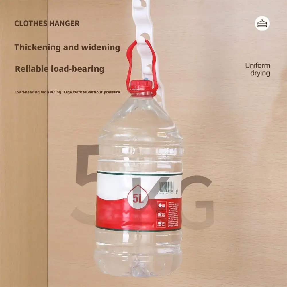 Picture 5: Multifunctional Hook Space Saving 5-layer Plastic Hanger Familie Windproof Hanger Suitable Simple Dormitories Folding Apart D0N3