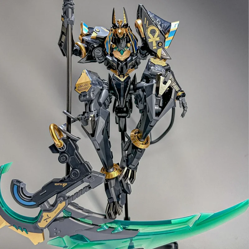Anubis y Horus que transforma el producto terminado Mecha modelo RB-12ah de Heli Chengzhi figura de juguete Robot coleccionable modelo de acción