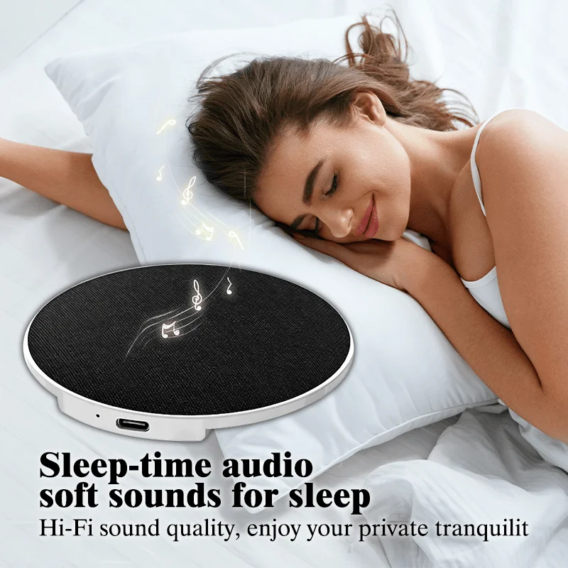 Altavoz de Sueño Portátil, Altavoz Personal para Dormir con Aislamiento de Ruido, Tapones para los Oídos Cómodos para Dormir, Antirruido para Aliviar el Insomnio