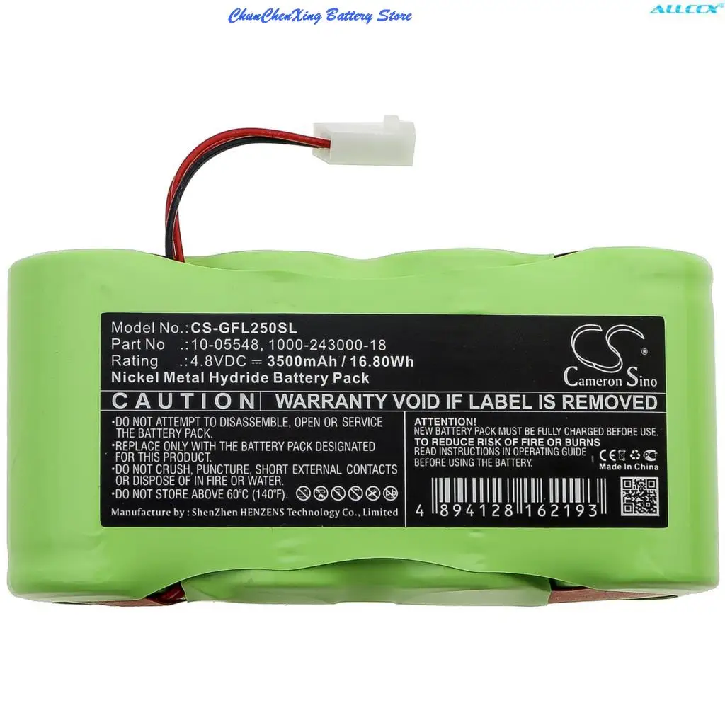 3500mAh Battery for Geo Fennel FL 250, FL250VA, LX250, For Rotationslaser FL 250 VA-N, FLG 250, FL 200AN, FL 1000