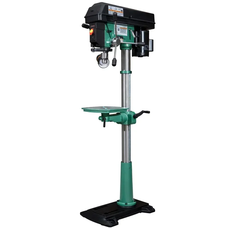 Small 15-inch Stepless Speed-adjustable Bench Drill With Laser/digital Display HD3800 Drilling Machine Woodworking Bench Drill
