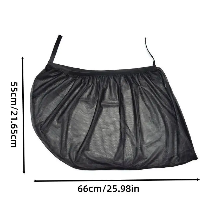 2pc Car Window Mosquito Net Sunshade UV Protect Shield Mesh Prevent Mosquito Privacy Protection Curtain Car Interior Accessories
