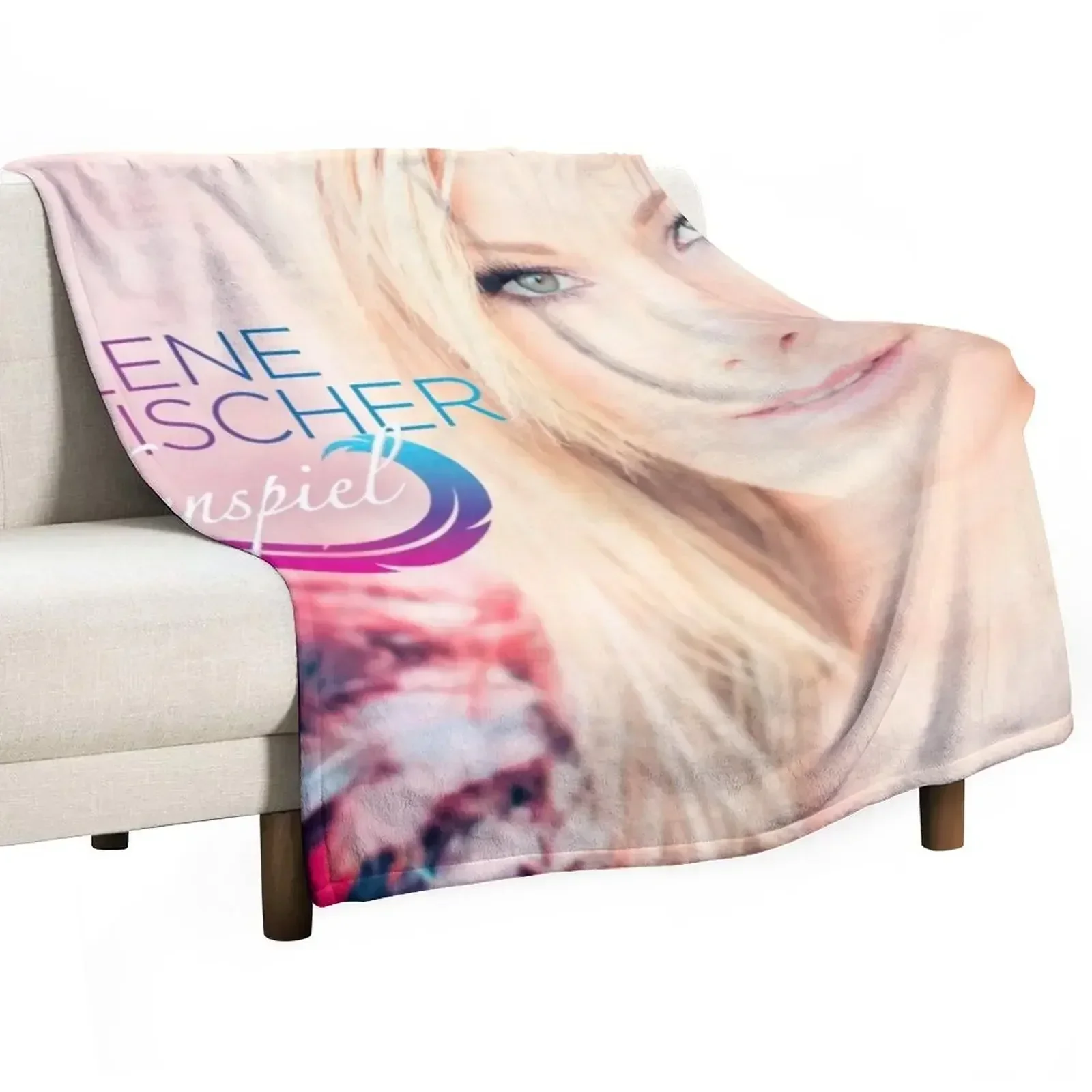 

Helene Fischer - Farbenspiel Throw Blanket wednesday Camping Blankets For Bed Beautifuls Blankets