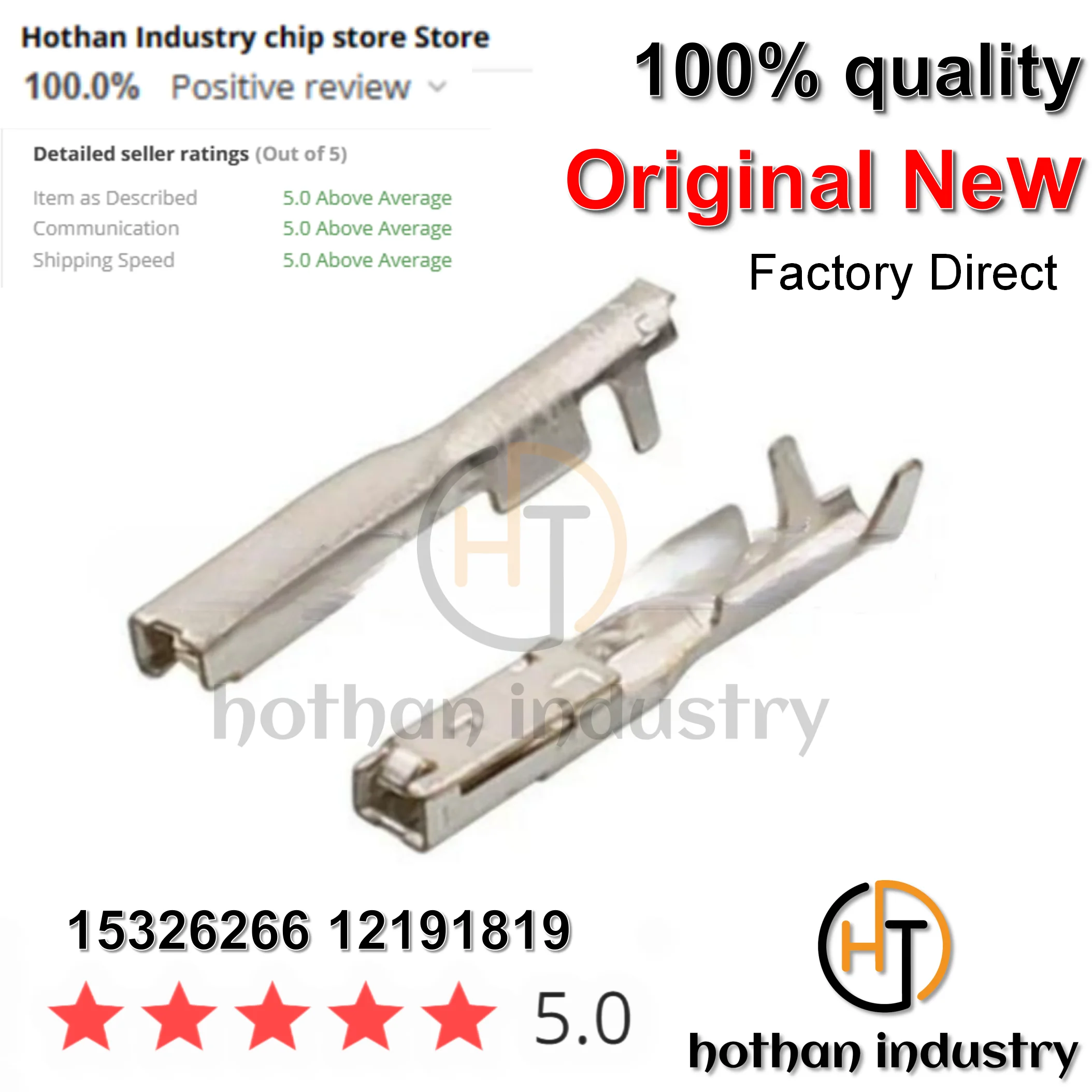

100 Set 100% NEW Electrical Connector 15326266 12191819